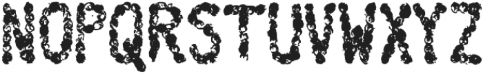 scribble bold otf (700) Font LOWERCASE