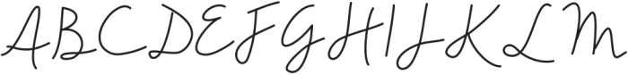 scribble ttf (400) Font UPPERCASE