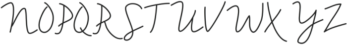 scribble ttf (400) Font UPPERCASE