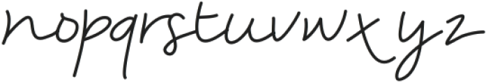 scribble ttf (400) Font LOWERCASE