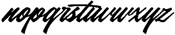 script otf (400) Font LOWERCASE
