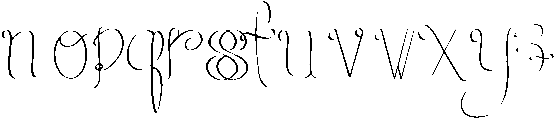 script otf (400) Font LOWERCASE