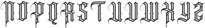 sculpture Gothica otf (400) Font UPPERCASE