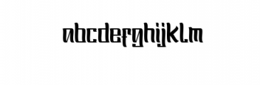 Scarlet - Display Typeface Font LOWERCASE