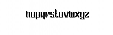Scarlet - Display Typeface Font LOWERCASE