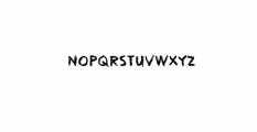 School Type Lettering - Chalkboard Font Font UPPERCASE