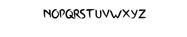 ScrapBrush.otf Font UPPERCASE