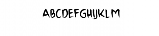 ScrapBrush.otf Font LOWERCASE