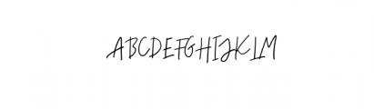 Script.ttf Font UPPERCASE