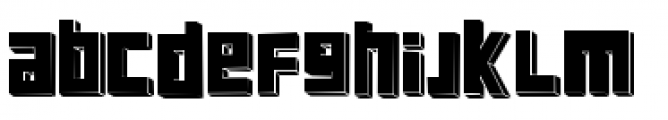 Scandinavian Titan Font LOWERCASE