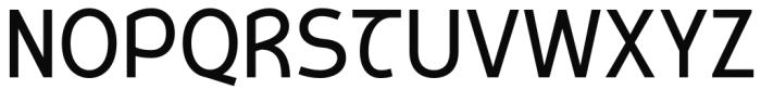 Schaberstein Regular Font UPPERCASE