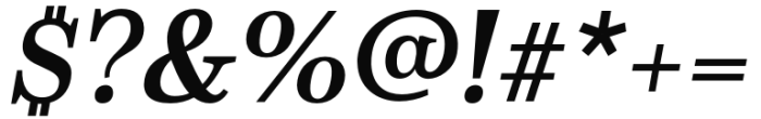 Schorel Extended Bold Italic Font OTHER CHARS