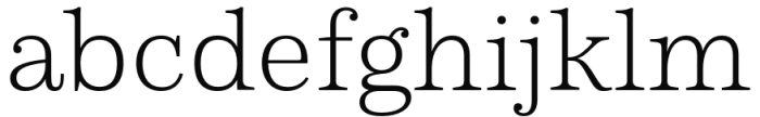 Schorel Extended Thin Font LOWERCASE