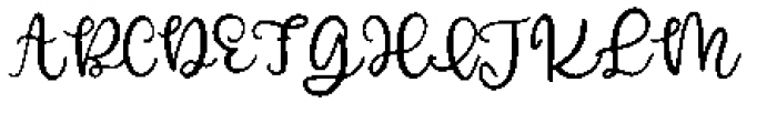 Schuyler Script Font UPPERCASE