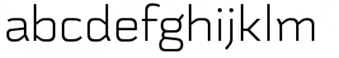 Schwager Sans Light Font LOWERCASE