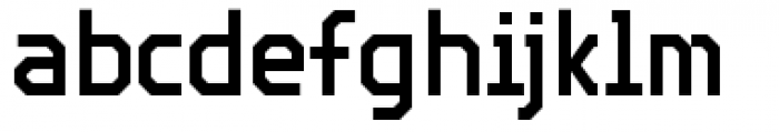 Screener Condensed Regular Font LOWERCASE