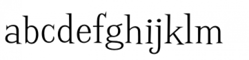 Screwby Light Font LOWERCASE