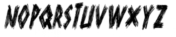 Scurvy Dog Condensed Italic Font UPPERCASE
