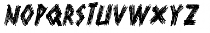 Scurvy Dog Italic Font UPPERCASE