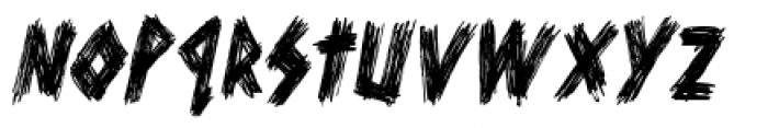Scurvy Dog Italic Font LOWERCASE