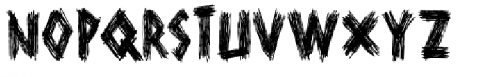 Scurvy Dog Regular Font UPPERCASE