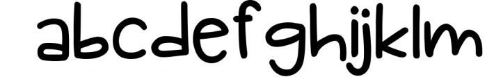 Scamper - a five-font family 2 Font LOWERCASE