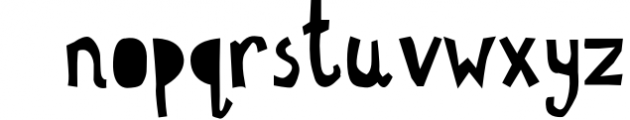 Scandinavian kids font & patterns Font LOWERCASE