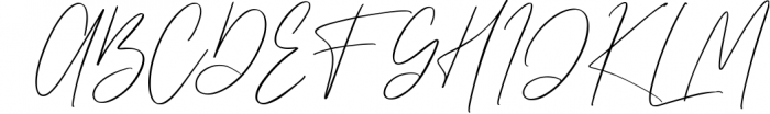 Scottsmith - Ligatures Font Font UPPERCASE