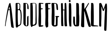 Scratchbook Typeface 1 Font UPPERCASE