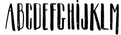 Scratchbook Typeface Font UPPERCASE