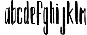 Scratchbook Typeface Font LOWERCASE