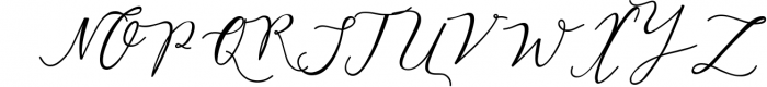 Script Font Calligraphy Marilia-Pro Font UPPERCASE