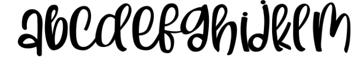Scripted Handwritting Font Font LOWERCASE