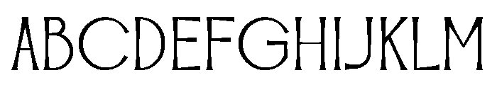 SCENTA Font UPPERCASE