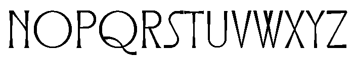 SCENTA Font UPPERCASE