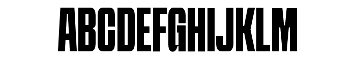 SCHABO Condensed Font UPPERCASE