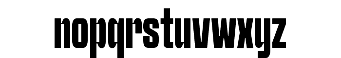 SCHABO Condensed Font LOWERCASE