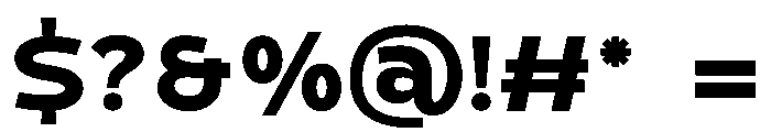 SCRIB SANS Font OTHER CHARS