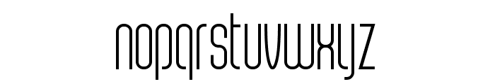 Scantype PERSONAL USE Font LOWERCASE