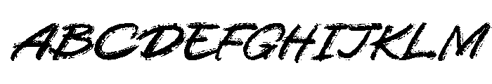 ScaratickAllCapsFreePersonal-Al Font LOWERCASE