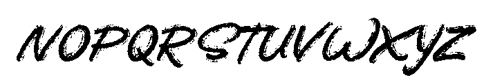 ScaratickAllCapsFreePersonal-Al Font LOWERCASE