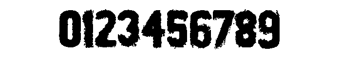 Scare Taker Font OTHER CHARS
