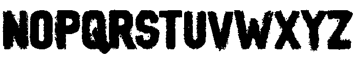 Scare Taker Font UPPERCASE