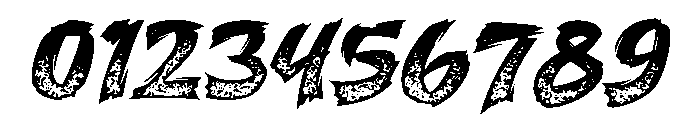 Scarfire Textured Font OTHER CHARS