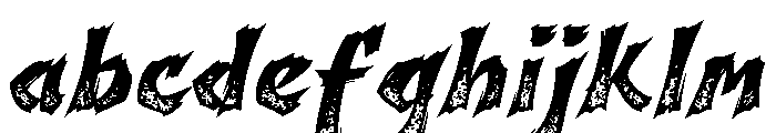 Scarfire Textured FONT