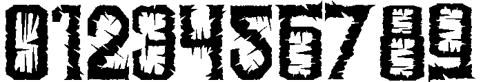 Scarven Regular Font OTHER CHARS