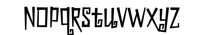 Scarville Free Font LOWERCASE
