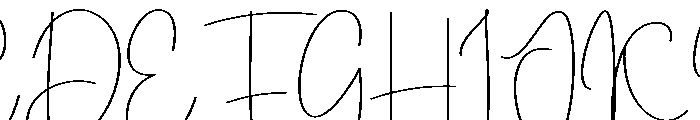 Scary Atmosphere Font UPPERCASE