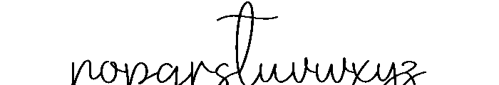 Scary Atmosphere Font LOWERCASE