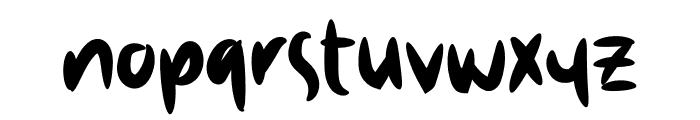 Scary  Party Font LOWERCASE